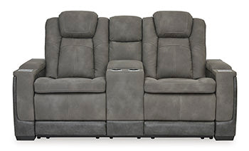 Next-Gen DuraPella Power Reclining Loveseat with Console