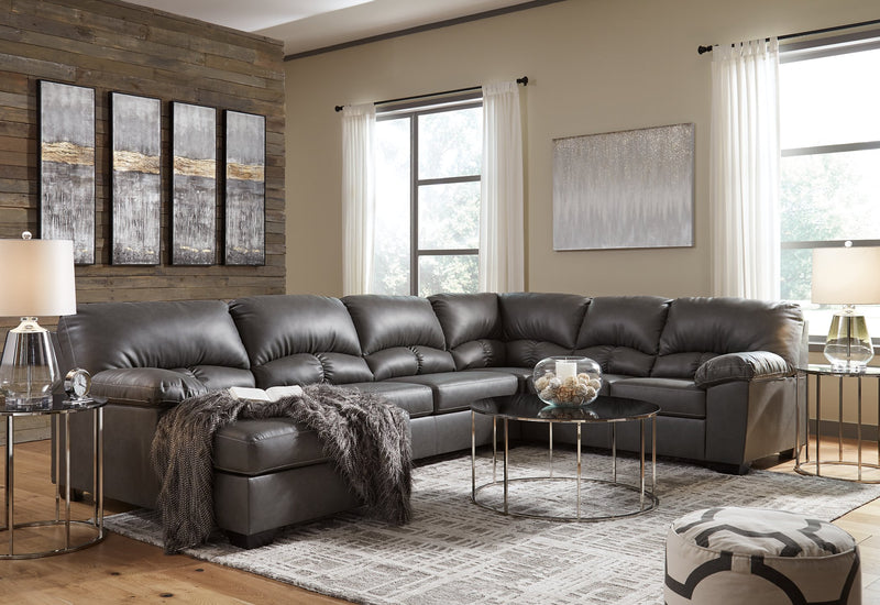 Aberton 3-Piece Sectional with Chaise