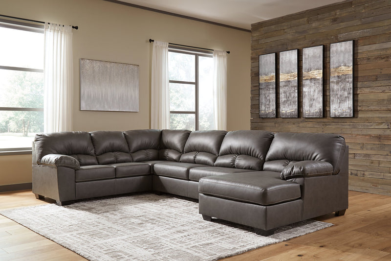 Aberton 3-Piece Sectional with Chaise