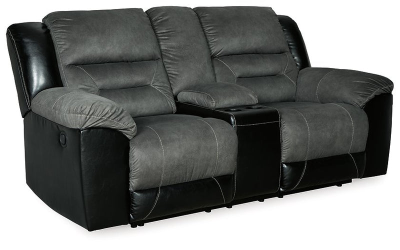 Earhart Reclining Loveseat with Console