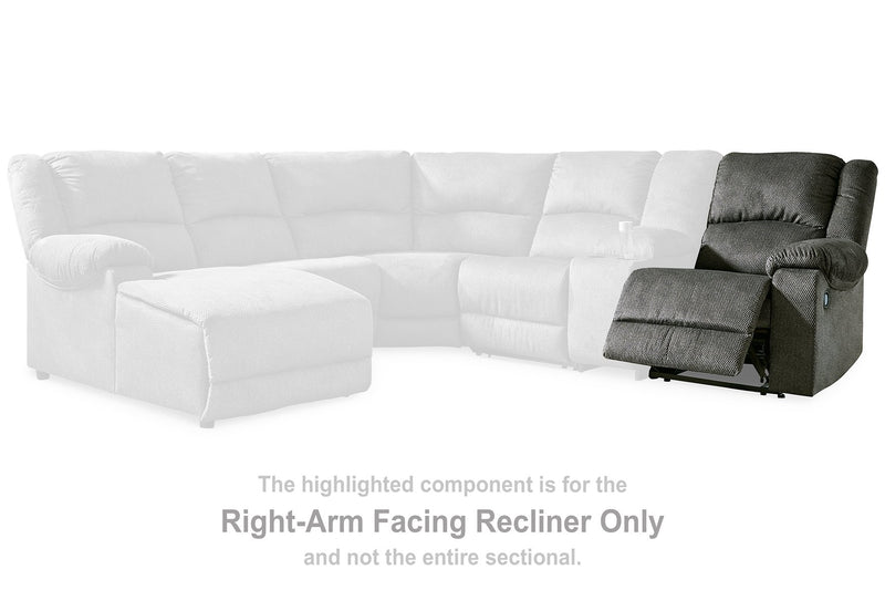 Benlocke Reclining Sectional with Chaise