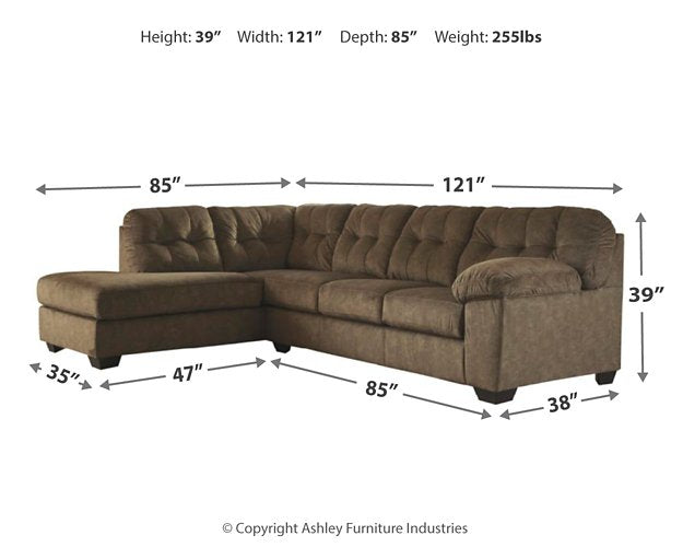 Accrington 2-Piece Sectional with Chaise