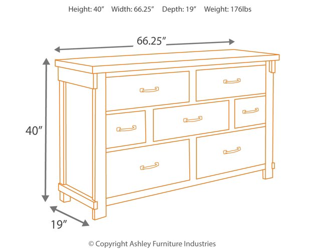 Lakeleigh Dresser and Mirror