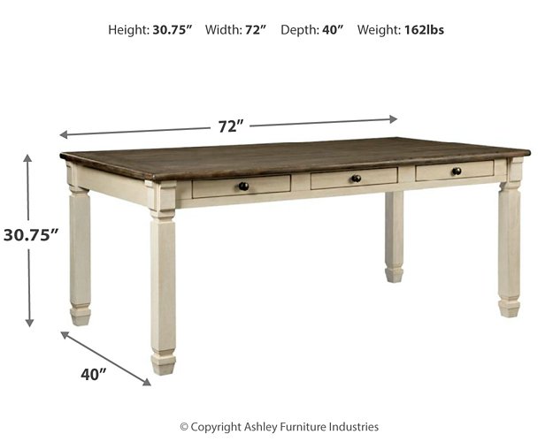 Bolanburg Dining Table