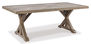 Beachcroft Dining Table with Umbrella Option