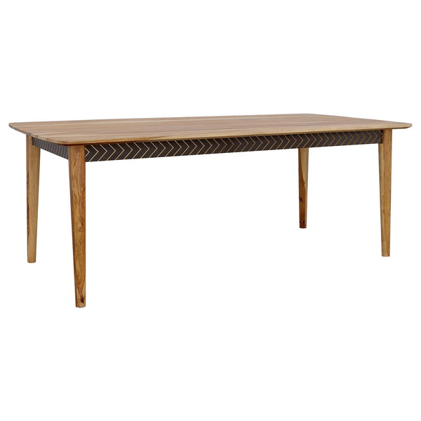 Partridge Wooden Dining Table Natural Sheesham image