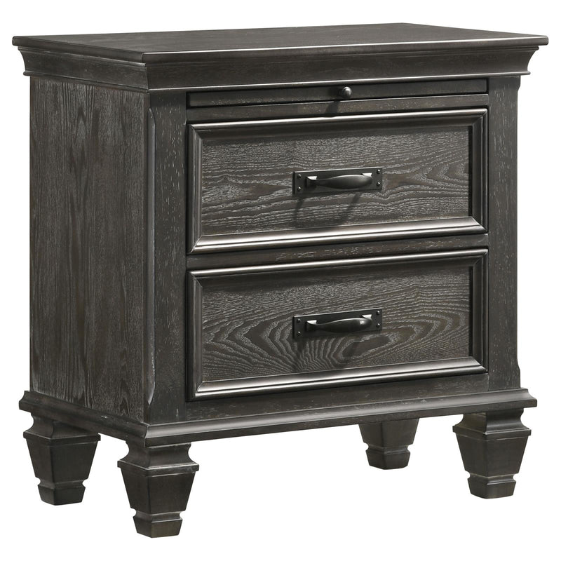 Franco 2-drawer Nightstand Weathered Sage image