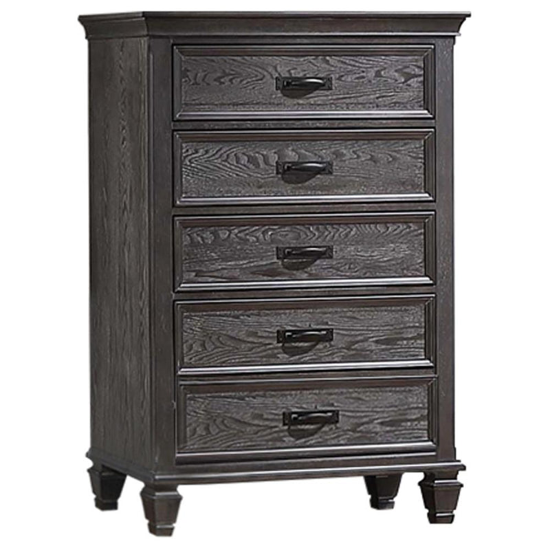 Franco 5-drawer Chest Weathered Sage image