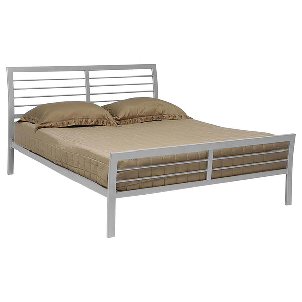 Cooper Full Metal Bed Silver image