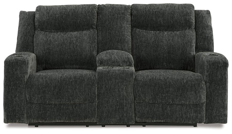 Martinglenn Power Reclining Loveseat with Console image