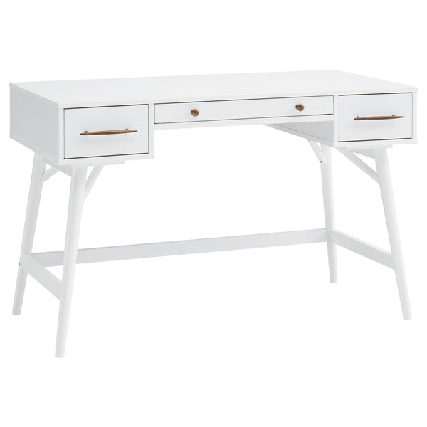 Mugga 3-drawer Writing Desk White image