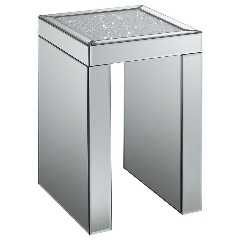 G930207 Contemporary Mirrored Side Table image